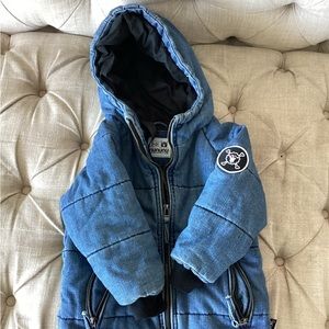 Nununu Toddler Denim Winter Jacket